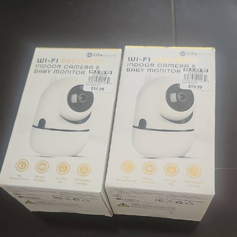 LifeWare Wi-Fi Security Indoor Camera